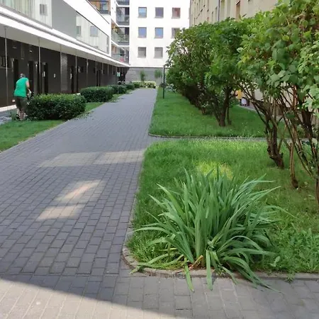 Labo Apartment Kasprzaka Warschau Exterior foto